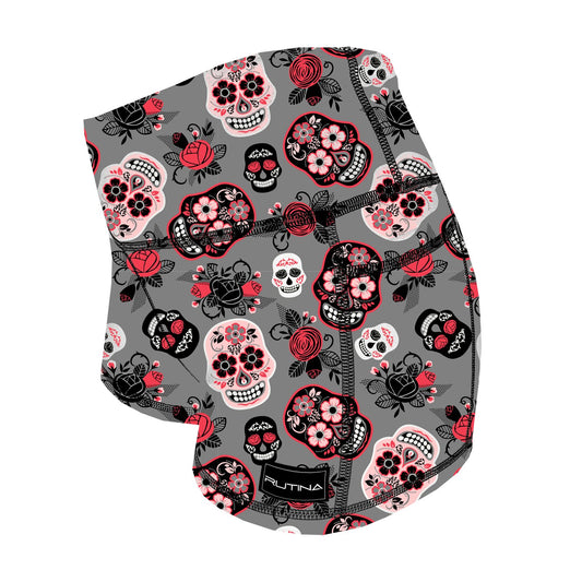 Performance Booty Shorts  - Skull Fiesta