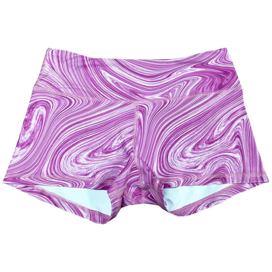 Performance Booty Shorts - Purple Swirl