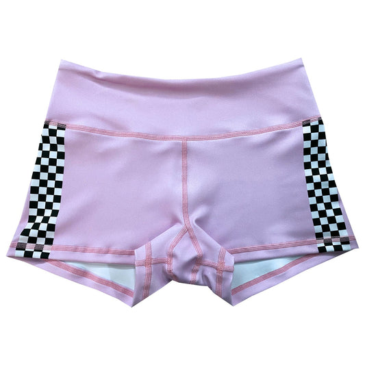 Performance Booty Shorts - Racing Pink